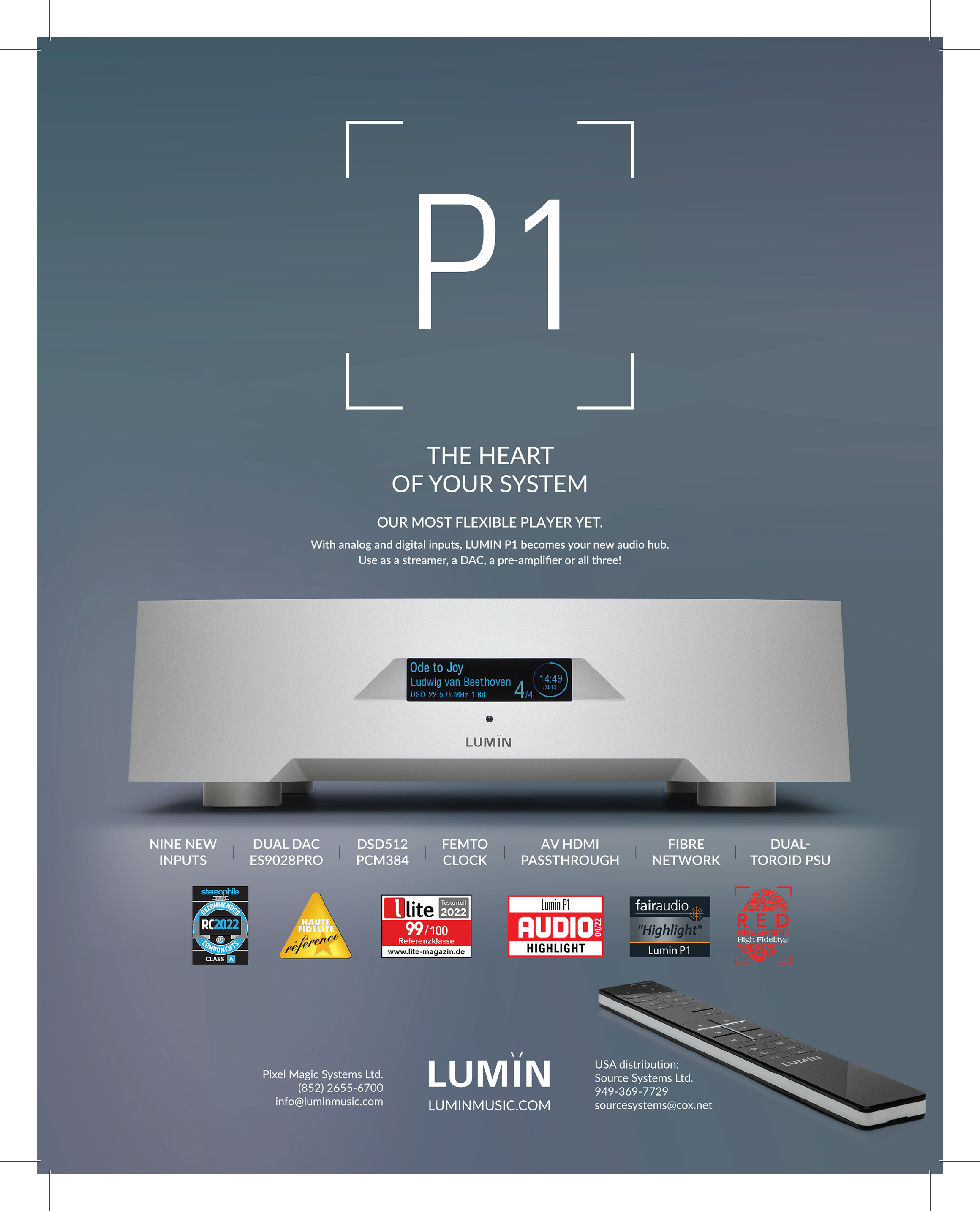 Lumin P1 Stereophile